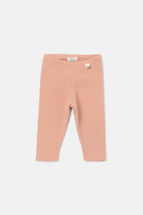 Soft-touch baby leggings