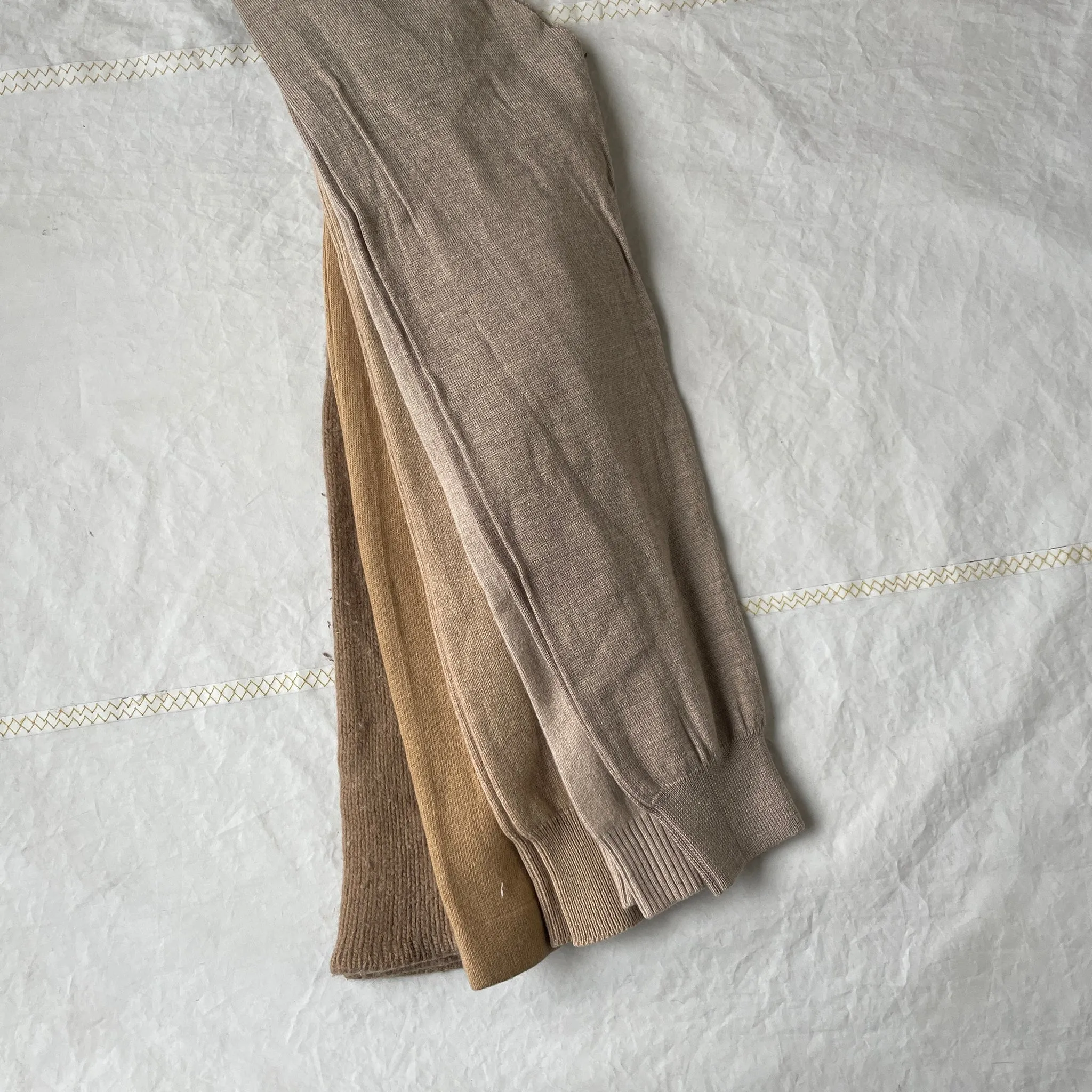 sweater arms - browns