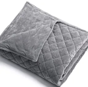 Tranquility Weighted Blanket CLOUD GREY - 15 lb LARGE