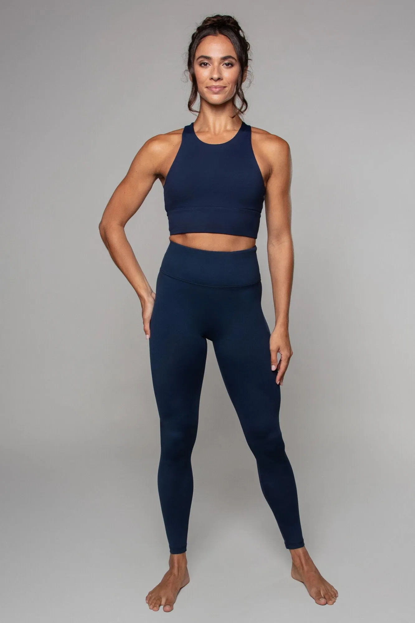Ultimate Seamless Sculpt High Waisted Full Length Legging Midnight