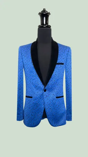 Vercini Polka-Dot Premium Blazer