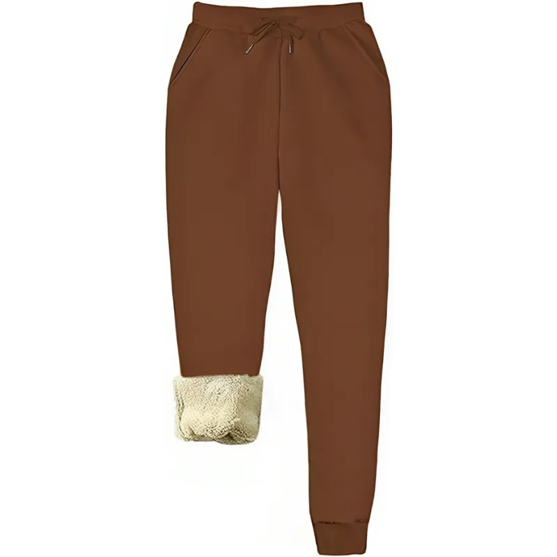 Women's Sherpa Lined Athletic Sweatpants