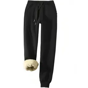 Women's Sherpa Lined Athletic Sweatpants